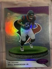 Will Anderson Jr. [Purple] #FF-6 Football Cards 2023 Panini Certified Franchise Foundations Prices
