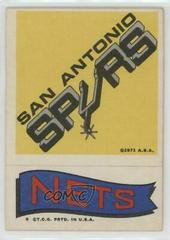 San Antonio Spurs Nets Basketball Cards 1973 Topps Team Stickers Prices