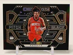 Jalen Green [Orange] #8 Basketball Cards 2021 Panini Obsidian Pitch Black Prices