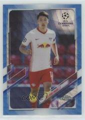 Hee chan Hwang [Blue Wave] #10 Soccer Cards 2020 Topps Chrome UEFA Champions League Prices