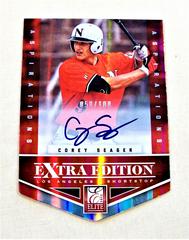 Corey Seager [Aspirations Die Cut Autograph] Baseball Cards 2012 Panini Elite Extra Edition Prices