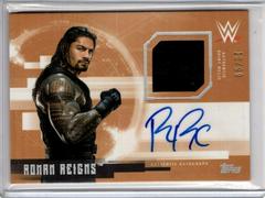 Roman Reigns Wrestling Cards 2017 Topps WWE Undisputed Autograph Relics Prices