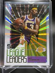 Wilt Chamberlain [Yellow Laser] #9 Basketball Cards 2020 Donruss All Time League Leaders Prices