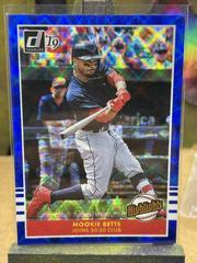 Mookie Betts [Blue] Baseball Cards 2019 Panini Donruss Highlights Prices