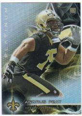 Andrus Peat [Sapphire Refractor] #124 Football Cards 2015 Topps Platinum Prices