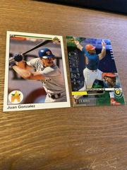 Juan Gonzalez [Techno] #R88 Baseball Cards 1999 Upper Deck Ionix Prices