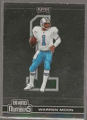 Warren Moon #BTN-13 Football Cards 2020 Panini Playoff Behind the Numbers Prices