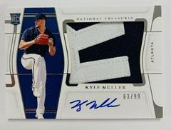 Kyle Muller [Material Signature] Baseball Cards 2022 Panini National Treasures Prices
