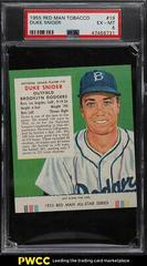 Duke Snider Baseball Cards 1955 Red Man Tobacco Prices
