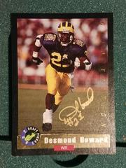 Desmond Howard -Gold Set Autographed Football Cards 1992 Classic Draft Picks Prices