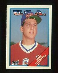 Pat Combs #30T Baseball Cards 1988 Topps Traded Tiffany Prices