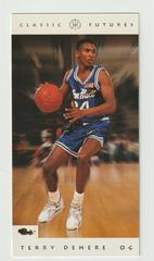 Terry Dehere #64 Basketball Cards 1993 Classic Futures Prices