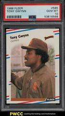 Tony Gwynn Baseball Cards 1988 Fleer Prices