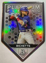 Bo Bichette #PPDC-15 Baseball Cards 2022 Bowman Platinum Plating Die Cuts Prices