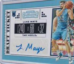 Luke Maye [Autograph Draft] #107 Basketball Cards 2019 Panini Contenders Draft Picks Prices