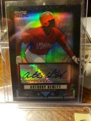Anthony Hewitt [Autograph Refractor] #BSPAH Baseball Cards 2008 Bowman Sterling Prospects Prices