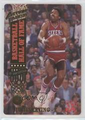 Julius Erving [24 Kt Gold] #50G Basketball Cards 1993 Action Packed Hall of Fame Prices