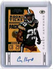 Casey Hayward [White Jersey Autograph] Football Cards 2012 Panini Contenders Prices