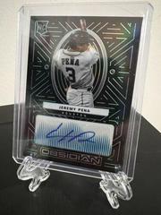 Jeremy Pena [Carolina Blue] #OA-JP Baseball Cards 2022 Panini Chronicles Obsidian Autographs Prices