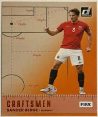 Sander Berge [Orange] #20 Soccer Cards 2022 Panini Donruss Craftsmen Prices