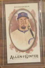 Kyle Schwarber [Mini No Number] Baseball Cards 2017 Topps Allen & Ginter Prices