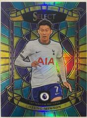 Heung Min Son #10 Soccer Cards 2022 Panini Select Premier League Stained Glass Prices