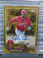 Jordan Walker Baseball Cards 2023 Topps Gilded Collection Chrome Gold Etch Autographs Prices