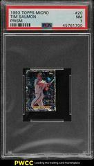 Tim Salmon [Prism] Baseball Cards 1993 Topps Micro Prices