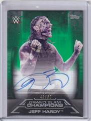 Jeff Hardy [Green] #GA-JH Wrestling Cards 2021 Topps WWE Undisputed Grand Slam Champions Autographs Prices