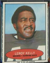 Leroy Kelly [Hand Cut] #8 Football Cards 1971 Bazooka Prices