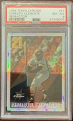 Roberto Clemente [Refractor] #21 Baseball Cards 1998 Topps Chrome Prices