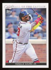 Ronald Acuna Jr. #2 Baseball Cards 2022 Topps X Derek Jeter Prices