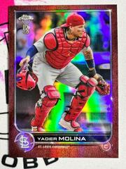 Yadier Molina [Ben Baller Red] Baseball Cards 2022 Topps Chrome Prices