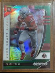 Chase Young [Neon Green Prizm] Football Cards 2020 Panini Prizm Draft Picks Prices