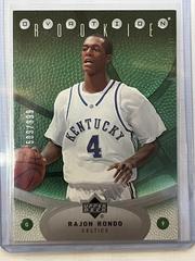 Rajon Rondo #107 Basketball Cards 2006 Upper Deck Ovation Prices