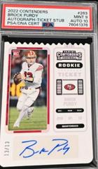 Brock Purdy [Autograph Stub Ticket] Football Cards 2022 Panini Contenders Prices