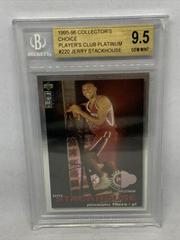Jerry Stackhouse [Player's Club Platinum] Basketball Cards 1995 Collector's Choice Prices