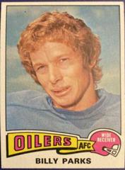 Billy Parks #324 Football Cards 1975 Topps Prices