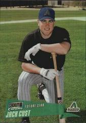 Jack Cust [Refractor] #218 Baseball Cards 2000 Stadium Club Chrome Prices