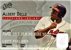 Albert Bell #15 Baseball Cards 1995 Studio Prices