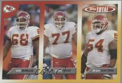 Will Shields, Willie Roaf, Brian Waters [Silver] Football Cards 2005 Topps Total Prices