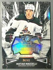 Matias Maccelli [Silver Spectrum] #F-35 Hockey Cards 2022 SPx Finite Rookies Prices