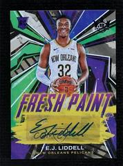 E. J. Liddell [Violet] #FP-EJL Basketball Cards 2022 Panini Court Kings Fresh Paint Autographs Prices