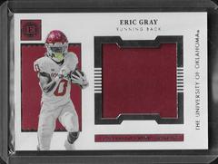 Eric Gray #ERS-EG Football Cards 2023 Panini Chronicles Draft Picks Encased Substantial Rookie Swatches Prices
