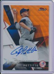 Andy Pettitte [Orange Wave Refractor] #AP Baseball Cards 2018 Topps Finest Autographs Prices