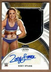 Zoey Stark Wrestling Cards 2022 Panini Chronicles WWE Crown Royale Silhouettes Autographs Prices