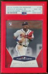 Ronald Acuna Jr. [Parallel 10] Baseball Cards 2018 Topps on Demand Postseason Prices