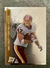 Chris Cooley [Chrome Gold] Football Cards 2006 Topps Draft Picks & Prospects Prices