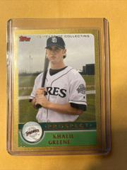 Khalil Greene [Gold] #T164 Baseball Cards 2003 Topps Traded Prices