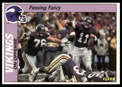 Passing Fancy Offense #55 Football Cards 1988 Fleer Team Action Prices